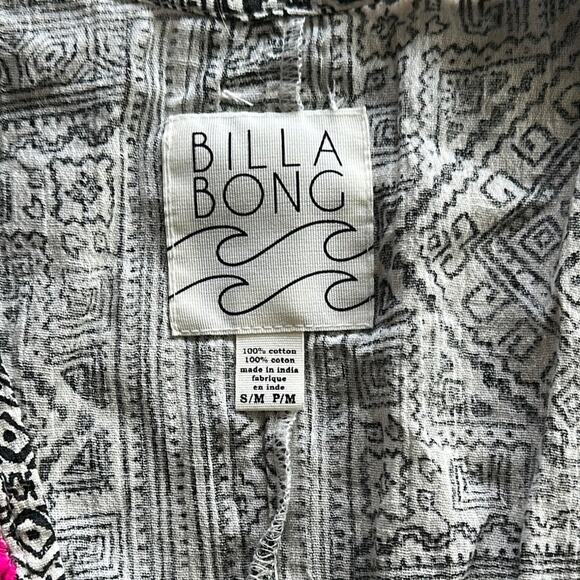 NWT Billabong Wondering Wavez Kimono Size S/M Embroidered Fringe - Picture 2 of 4